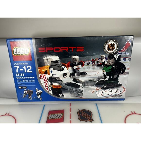 LEGO 65182 Sports: Hockey - Slammer Stadium - Box & Stadium Only - Picture 8 of 16